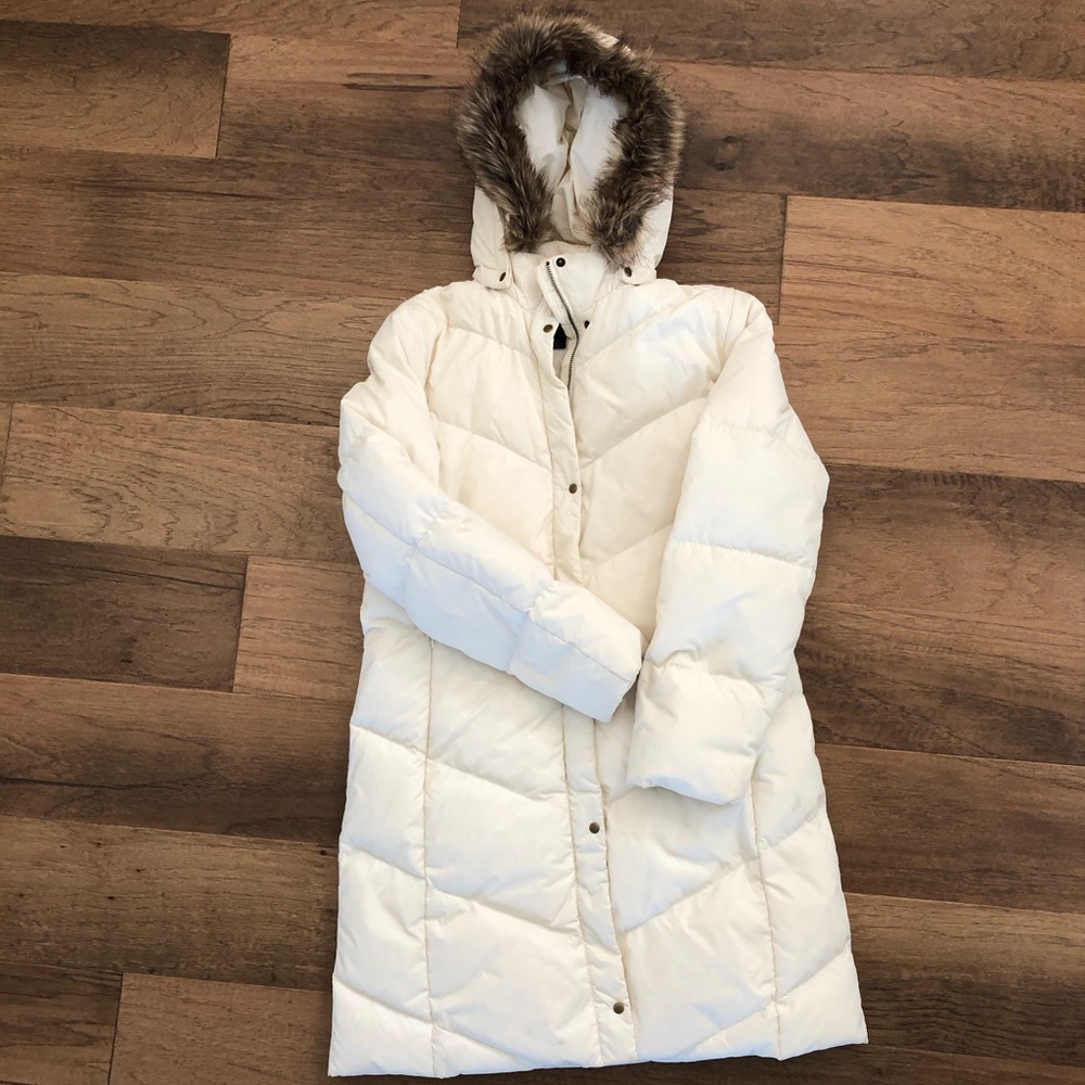 Lands End long down coat